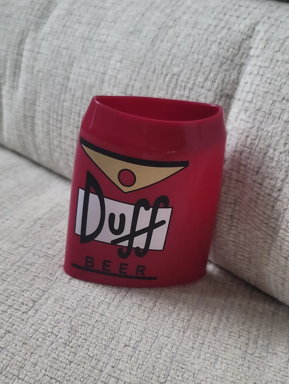Duff Beer Red Koozie